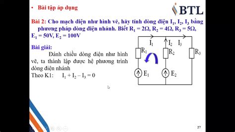 Phương Pháp Dòng Điện Nhánh: Tìm Hiểu Chi Tiết và Ứng Dụng Thực Tế