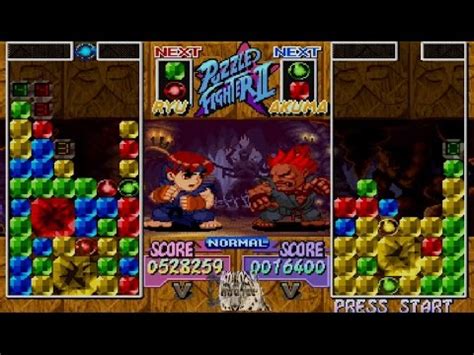 Super Puzzle Fighter II Turbo Gameplay PlayStation PSX PS1 YouTube