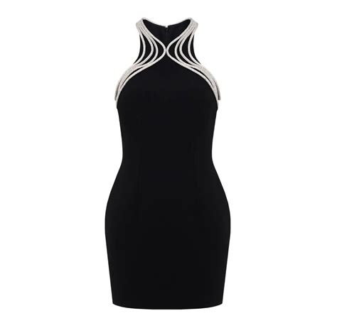 2024 New Summer Women Sexy Off The Shoulder Bodycon Mini Bandage Dress