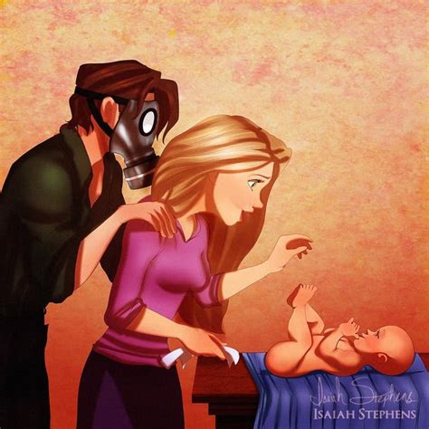 Flynn and Rapunzel | Disney Princesses as Parents | POPSUGAR Family Photo 6