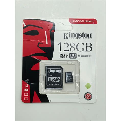 Kingston Sd Card Micro Sdhc เมมโมรี่การ์ด มี่ 128gb กล้องติดรถยนต์ โทรศัพท์มือถือ Shopee