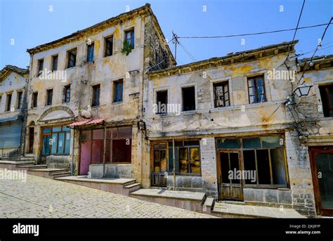 City of Gjirokastra, Gjirokastra, Albania - The historic old town of ...