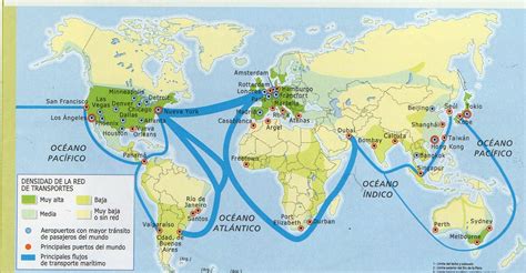 Geografía Humana Y Económica Transporte Mundial