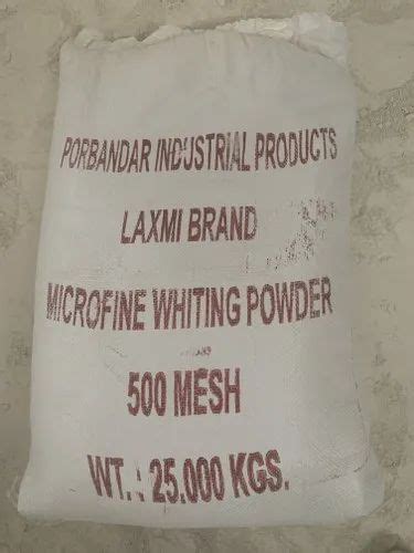 Kg Micro Fine Whiting Chalk Powder Packaging Type Hdpe Bag At Rs