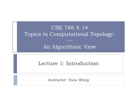 Algebraic Topology