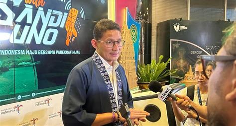 Sandiaga Uno Ungkap Alasan Harga Tiket Konser Internasional Di