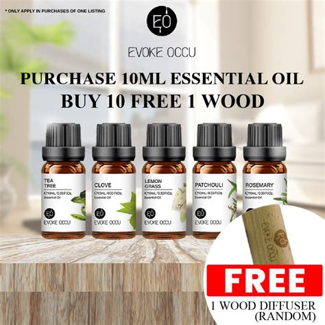 Evoke Occu Ml Essential Oil Minyak Pati Aromaterapi Plant Diffuser