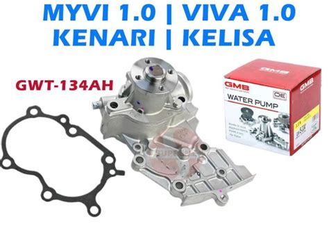 Original GMB Water Pump With Housing Perodua Kelisa Kenari Myvi Viva 1