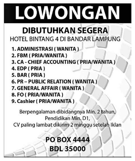 11 Contoh Iklan Kolom Disertai Pengertian Ciri Ciri Dan Tujuannya