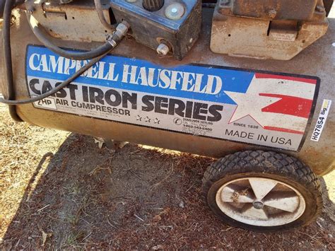 Campbell Hausfeld Cast Iron Series Hp Air Compressor Bigiron Auctions