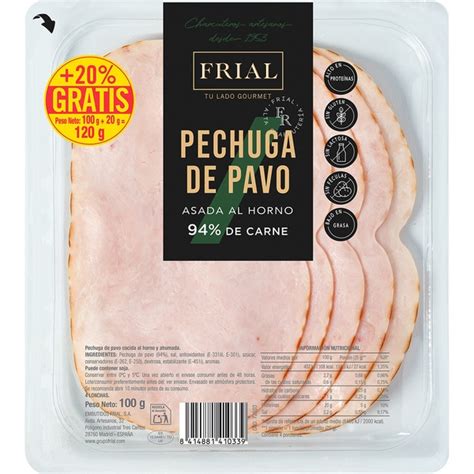 Comprar Pechuga De Pavo Asada Al Horno Bajo En Grasa En Lonchas Sin