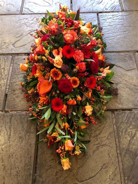 Autumnal Coffin Spray Buy Online Or Call 01442 212237