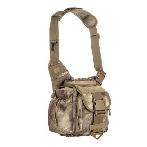 Bolsa De Ombro Camuflada Urban A Tacs Invictus Mochilas Militares