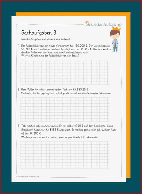 Einzigartig Textaufgaben Klasse Arbeitsbl Tter Kostenlos Nur F R Sie