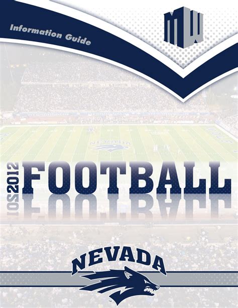 Nevada Wolf Pack Football Media Guides and Yearbooks - SportsPaper.info