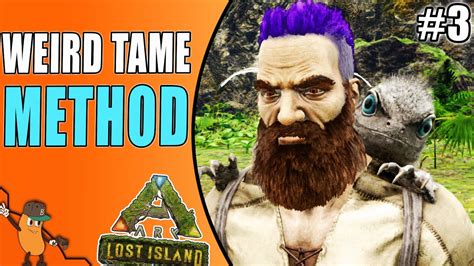 Sinomacrops Has A Weird Taming Mechanic Ark Lost Island Playthrough