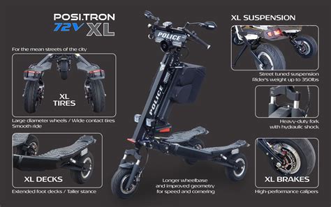 Trikke Police Scooters And Trikes 3 Wheel Patrol Vehicles