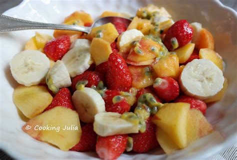 Cooking Julia Salade De Fraises