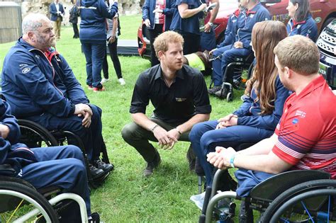 Prince Harry Meets the U.K. Invictus Team