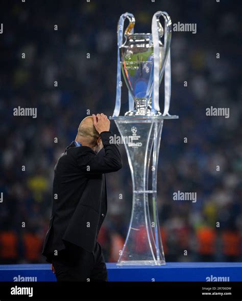 Istanbul Turkey 10th Jun 2023 Trainer Pep Guardiola City