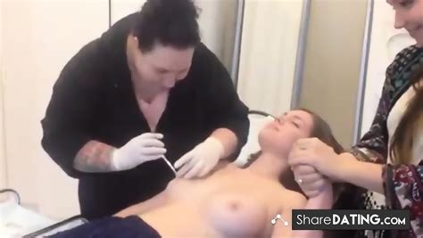 Young Girl Gets Nipples Pierced Eporner