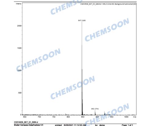 CAS 108443 61 4 CHEMSOON MOF COFmaterial Professional Supplier