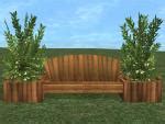 Mod The Sims Anywhere Garden Loveseat