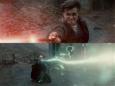 Voldemort Vs Harry Potter Final Battle