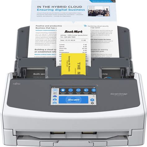 Buy Fujitsu ScanSnap iX1600 Wireless or USB High-Speed Cloud Enabled ...