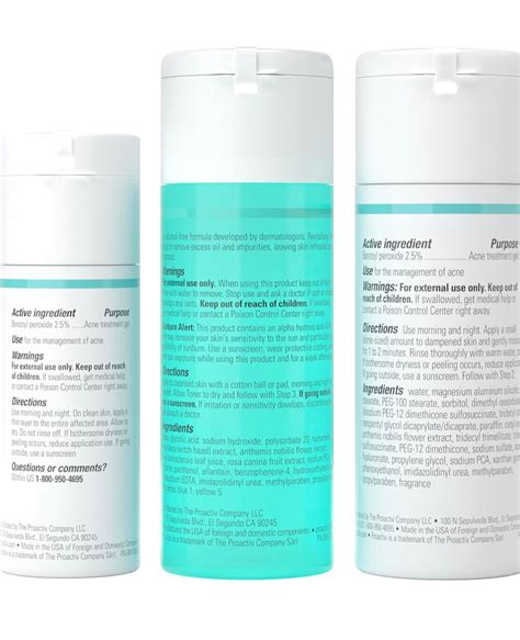 Proactiv Step Acne Treatment For Face And Body Acne Skin Care Kit