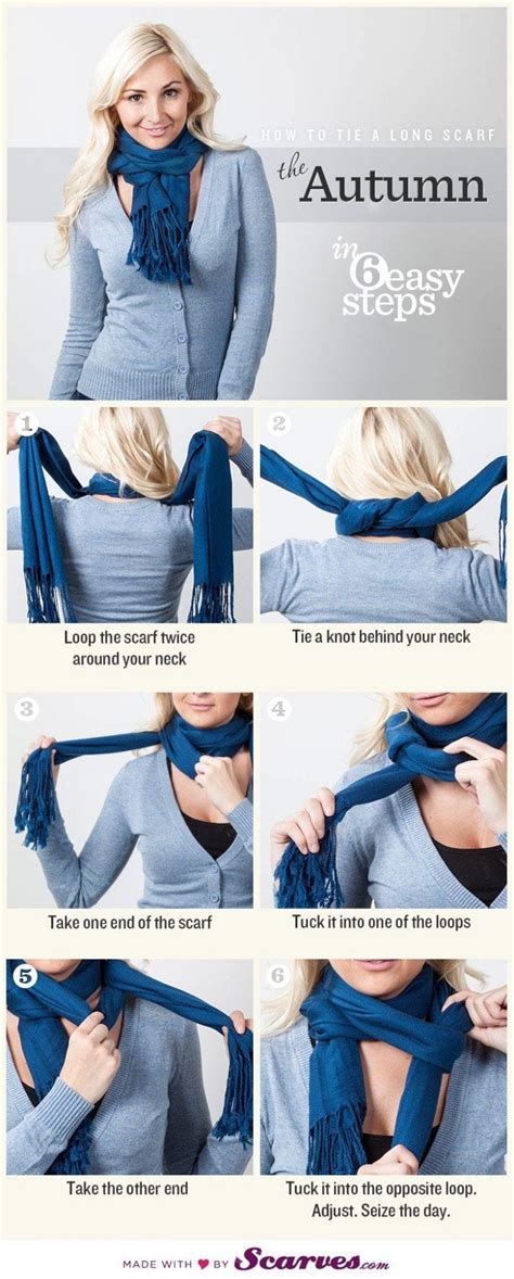 How To Tie A Scarf Everything You Ve Ever Wanted To Know Ways To