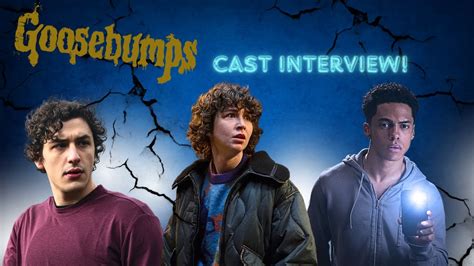 Gvn Interview Goosebumps Cast Zack Morris Miles Mckenna And Will