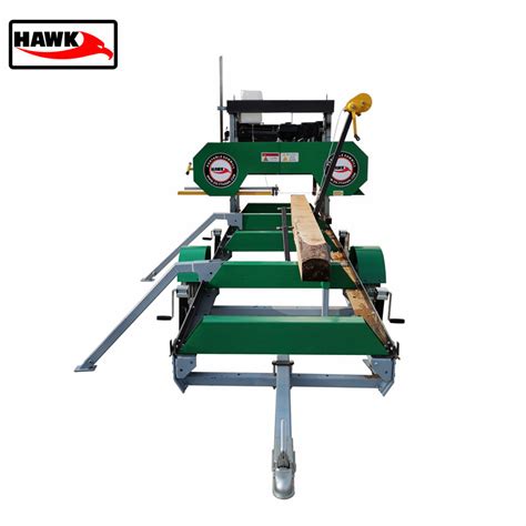 Hawk Band Saw Horizontal Bandsaw Machine Wood Work Band Sawmill China