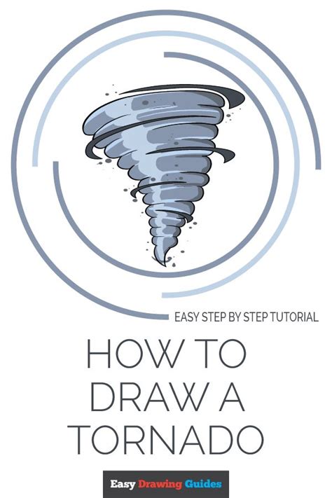 How to Draw a Tornado - Really Easy Drawing Tutorial | Drawing tutorial easy, Easy drawings, Tornado