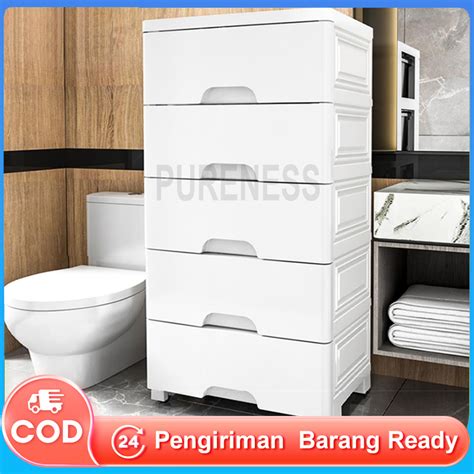 Jual Lemari Pakaian Plastik 7 Susun Lemari Laci Plastik Storage Cabinet