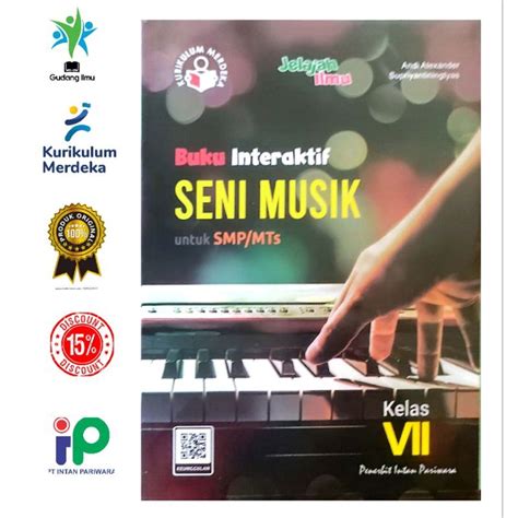 Jual Buku Interaktif Seni Musik Smpmts Kelas 7vii Semester 1and2