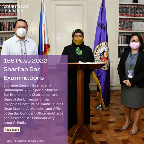 Pass Shariah Bar Examinations Supreme Court Of The Philippines