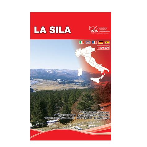 La Sila Carta Tematica Turistico Stradale Scala