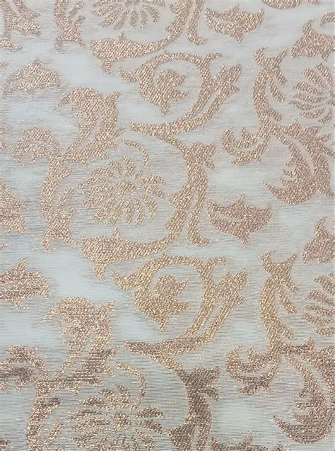 Dyeable Chanderi Jacquard Fabric At Rs 125 Meter Georgette Fabric In