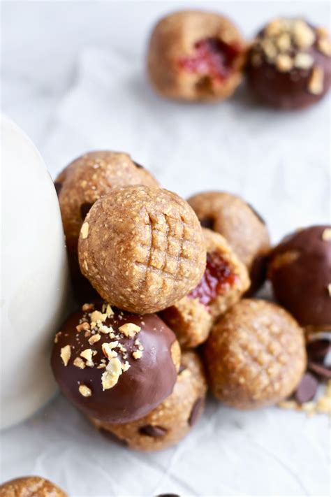 Healthy No Bake Peanut Butter Energy Balls Recipe Peanut Butter