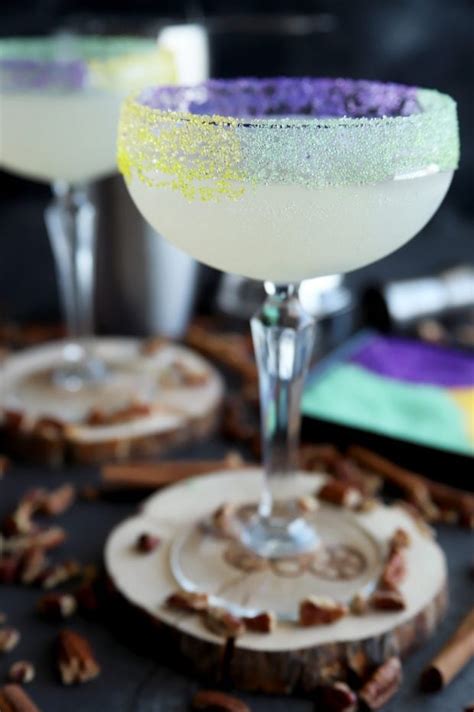 King Cake Daiquiri Cocktail Recipe Cake N Knife