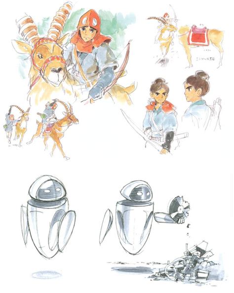 princess mononoke  wall  concept art     deviantart