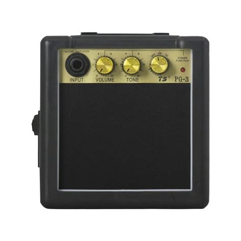 Destyer Universal Portable Electric Guitar Amplifier Speaker Indoor Outdoor 3w Bass Tone Control