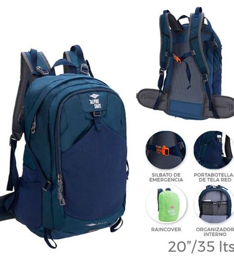 Mochila Alpine Skate Camping Lts Tienda Online De Indumentaria Y