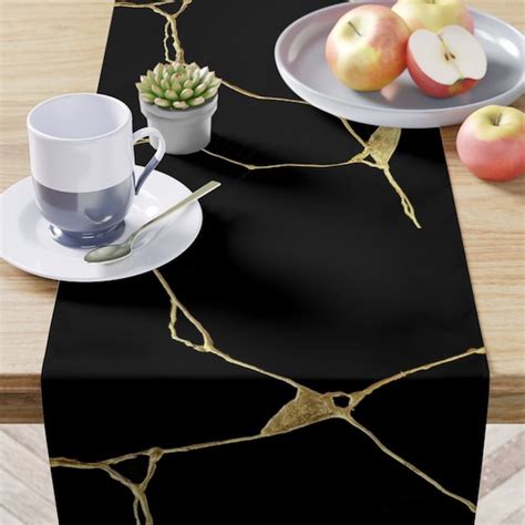 Gold Table Runner - Etsy