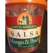 Santa Barbara Mango Peach Salsa Calories Nutrition Analysis More