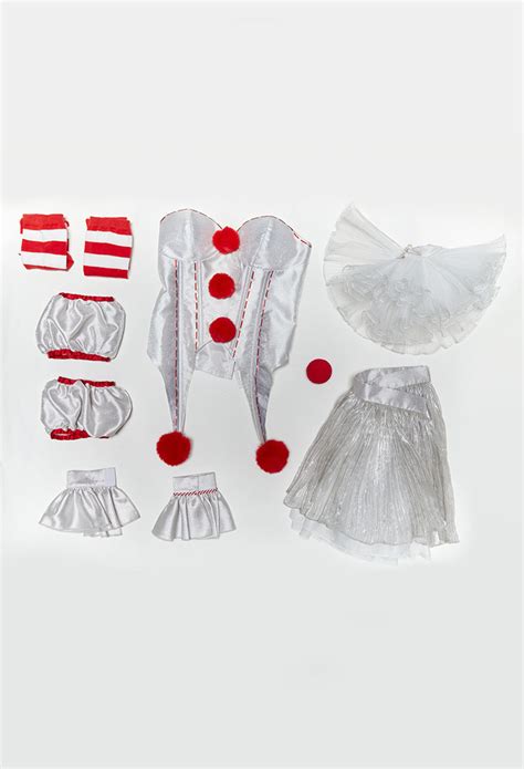 Halloween Gothic Lingerie Set Corset Top And Skirt With Collar Sleeves And Stockings Top