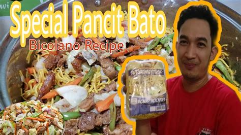 Pinakamadaling Paraan Kung Paano Lutuin Ang Special Pancit Bato How To