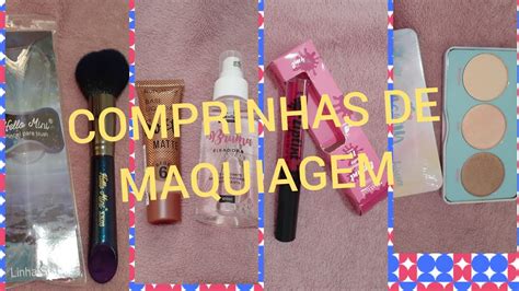 COMPRINHASDEMAKES COMPREI MUITA MAQUIAGEM NA LOJA DE 10 REAIS YouTube