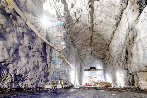 Excavation Of Colossal Caverns For Fermilabs Dune Experiment Completed